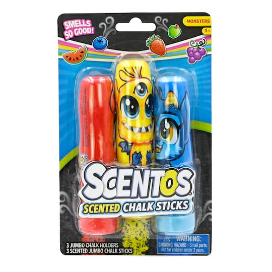 Scentos&#xAE; Scented Chalk Sticks with Holders Set
